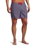 Original Penguin Men's Solid Volley Swim Short, Folkstone Gray, 36