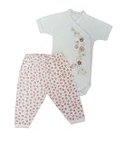 Under The Nile Layette Set, Pink/Floral, 0-3 Months