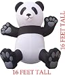 Huge 16' Promotional Business Advertising Inflatable Giant Panda Balloon