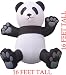 Huge 16' Promotional Business Advertising Inflatable Giant Panda Balloon