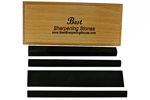 Arkansas Carving Tool Sharpener - Black Surgical Arkansas 6"