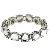 Delightful Dazzlers Crystal Drops Stretch Bracelet