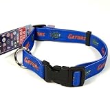 FLORIDA GATORS ADJUSTABLE NYLON DOG PET COLLAR SZ M