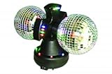 Twin Mirror Ball Accent Light