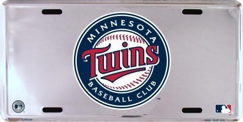 Minnesota Twins Chrome License Plate Frame MLB