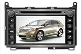 Movewell VZ-C7 for Toyota Venza 7 zoll Touchscreen auto-dvd player im Armaturenbrett Navigation Eingebaut bluetooth RDS
