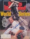 Dan Gladden autographed Sports Illustrated Magazine (Minnesota Twins)