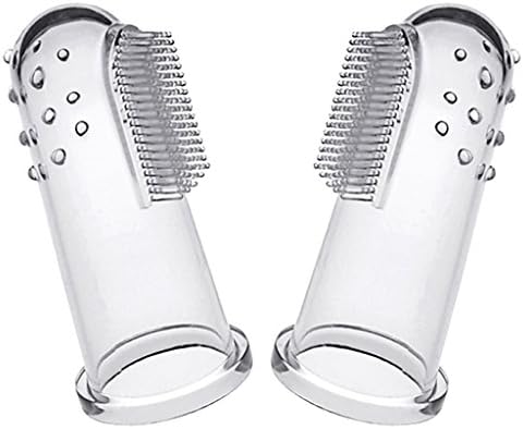 3QMart Baby Silicon Finger Toothbrush Kit