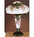 Meyda Tiffany 31026 Galle - Two Light Wine Grapes Table Lamp, Green Finish
