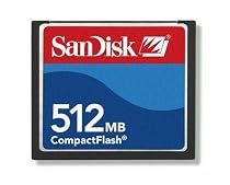 SanDisk - Flash memory card - 512 MB - CompactFlash