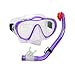 PROMATE Junior Snorkeling Scuba Diving PURGE Mask DRY Snorkel Set for kids/ SCS0033