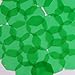 Sequin 30mm Shape Octagon Vinyl Go Go Trans Green