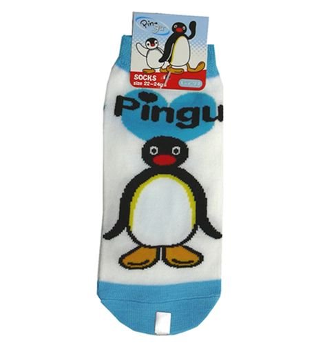 ピングー/Pingu《ハートWhBl》ソックス（靴下）