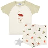 Little Me Bugs in a Jar Cotton Shorty Pajamas for Infant Boys