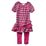 Infant Toddler Girls' Xhilaration® Pink Short-sleeve 2 pc Dress/Legging Set