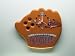 BALTIMORE ORIOLES GLOVE WALL CLOCK