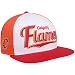 New Era Calgary Flames Red-Orange-White 9FIFTY Script Wheel Snapback ...