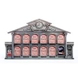 Adorable Pewter School House 13-Photo Frame