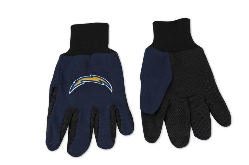 San Diego Chargers Two-Tone Gloves