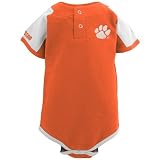 Clemson Tigers Infant Orange Lead Off Creeper