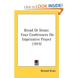 Bread Stone Conferences Impetrative Prayer