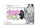 Nippies Black Tie Dye Cross Waterproof Adhesive Nipple Cover Pasties