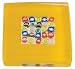 Murano Glass Paperweight, Embedded Circular Millefiori, Mango, Gift Boxed