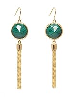 Lola Rose Boutique Pendientes  Dorado / Verde