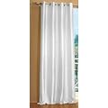 Attraktiver �sen Deko Taft Vorhang, blickdicht und lichtdurchl�ssig, viele moderne Farben, 245x140, Wei�, 20330