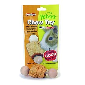 Peter's Chew Toy for Rabbits and Small Animals, Apple