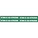 Brady 83450 Pipe Marker, Legend, "Gas Natural", Style 1