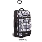 Jworld 20 Wheeled Carry On Duffel Bag - Tartan Grey