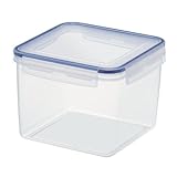 Emsa Clip and Close 3-1/4-Quart Deep Square Storage Container