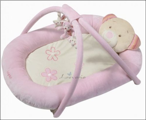 Fehn 395426 3-D-Activity-Nestchen Teddy, rosa