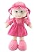 Tickles Pink Cute Looking Smiling Doll Stuffed Soft Plush Toy Love Girl 36 cm AT-DL010 RS.499.00