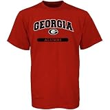 Russell Georgia Bulldogs Red Alumni T-shirt