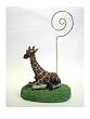 Giraffe Figurine Memo Holder | Desk Memo Note Holder
