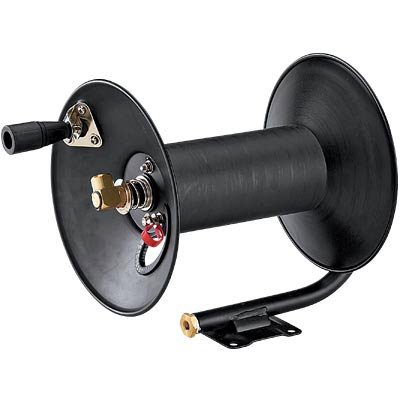 41rOGeLQNCL ReelWorks Air Hose Reel with Hand Brake 100 Ft Hose Capacity