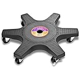 Plant Stand 20410 Down Under Plant Caddy, Black, 20-Inch