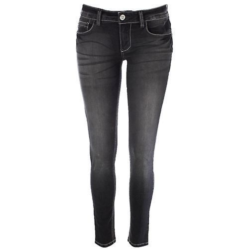 Indigo Rein Washed Black Denim Skinny Jeans Indigo Rein Washed Black Denim Skinny Jeans