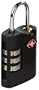 Belle Hop TSA Combination Lock, Black