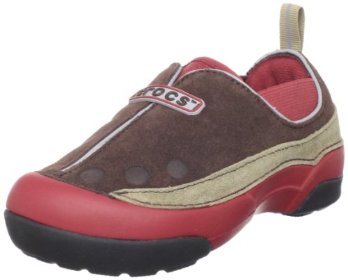 Crocs Dawson Slip-On (Toddler/Little Kid),Espresso/Khaki,5 M US Toddler