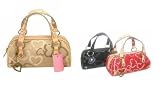XOXO Affection Monogram Satchel Handbag-Matching Wallet Available