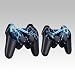 Flower Design Skin Decal Sticker for the PS2 (Playstation 2) Controller (2pcs in 1)