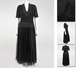 Allusive Lace Gown