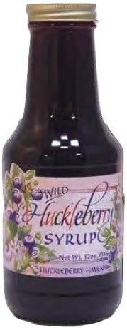 Wild Huckleberry Pancake Syrup from Montana (2 Pack)