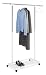 Whitmor 6024-575-BB Deluxe Adjustable Garment Rack, White