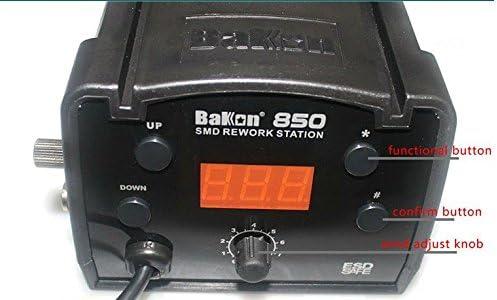 2014 New 560w Freeshipping High Power LCD 180-450celsius Hot Air BK850 SMD Rework Station, Desoldering Station