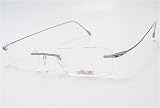 SILHOUETTE Chassis 7554 Titan X 6051 Silver Frost Optical Eyeglasses Frame