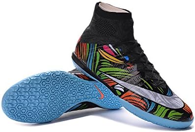 Kareorid Shoes Mens MercurialX Proximo Street Indoor Rainbow Football Soccer Boots